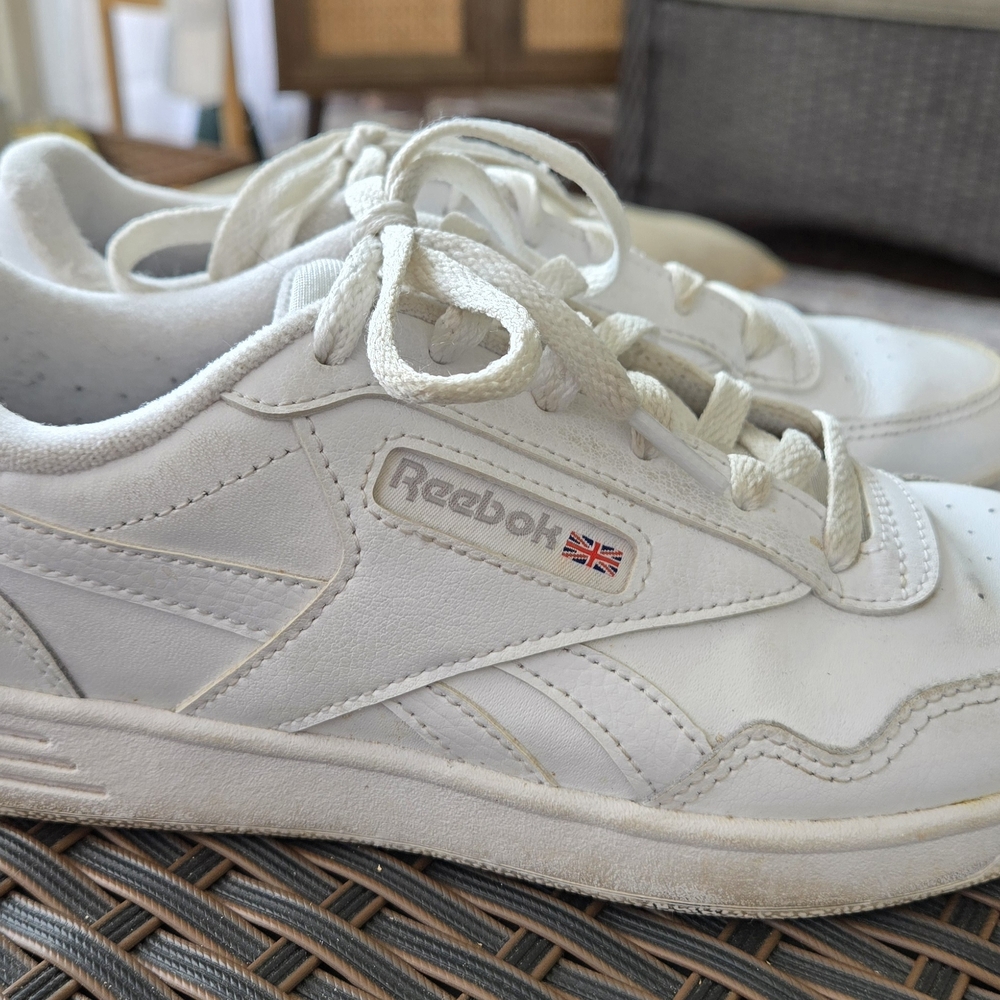 Reebok Classic White Leather Sneakers - Picture 2 of 8